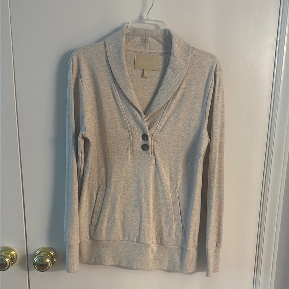 Banana Republic Gray Cowl Neck Sweater